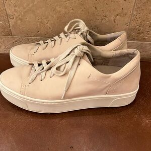 Platform (slight) dress sneaker.